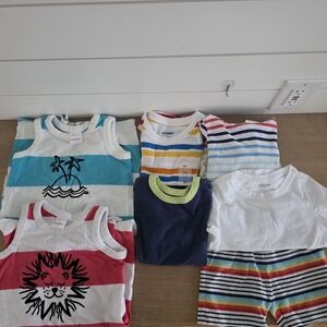 Hanna Andersson, Old Navy, Primary Toddler Unisex Summer Bundle - Size 2T - 7pc